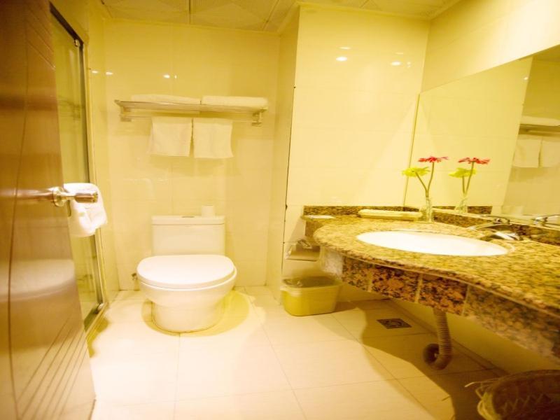 Greentree Inn Shanxi Yan An Luochuan Fuqian Street Express Hotel Eksteriør bilde