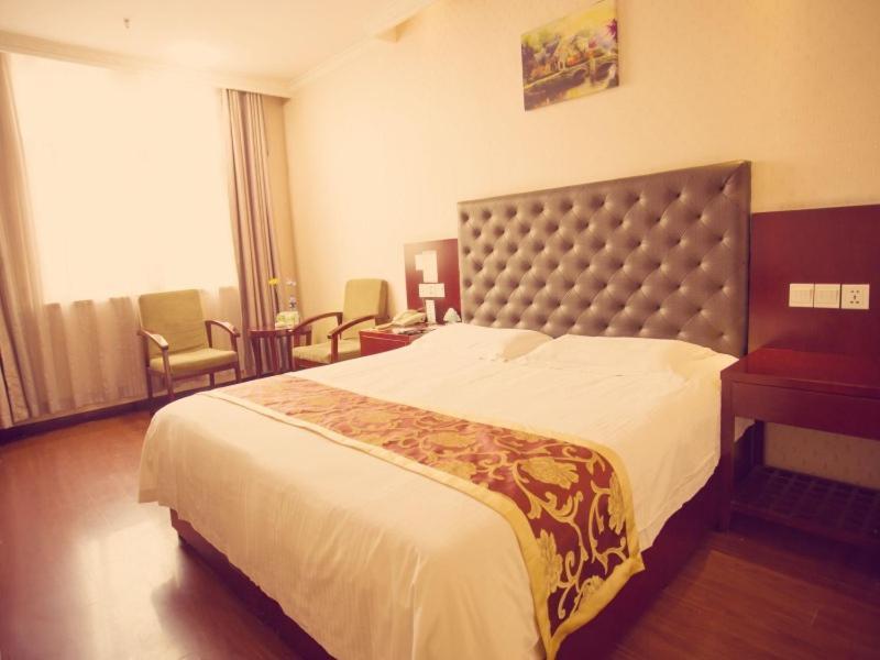 Greentree Inn Shanxi Yan An Luochuan Fuqian Street Express Hotel Eksteriør bilde