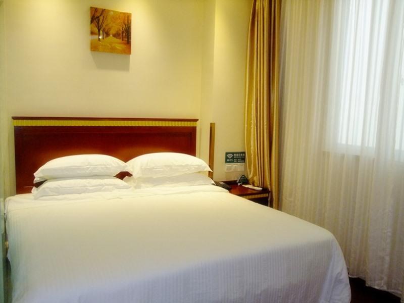 Greentree Inn Shanxi Yan An Luochuan Fuqian Street Express Hotel Eksteriør bilde