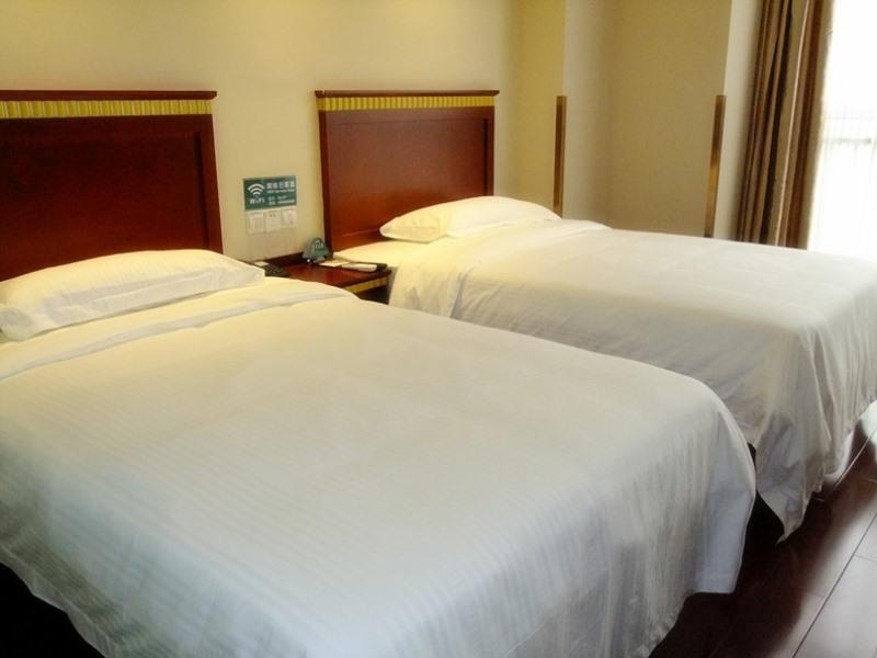 Greentree Inn Shanxi Yan An Luochuan Fuqian Street Express Hotel Eksteriør bilde