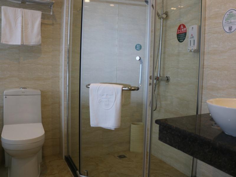 Greentree Inn Shanxi Yan An Luochuan Fuqian Street Express Hotel Eksteriør bilde