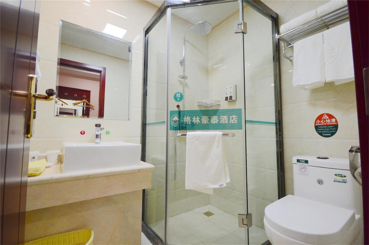 Greentree Inn Shanxi Yan An Luochuan Fuqian Street Express Hotel Eksteriør bilde