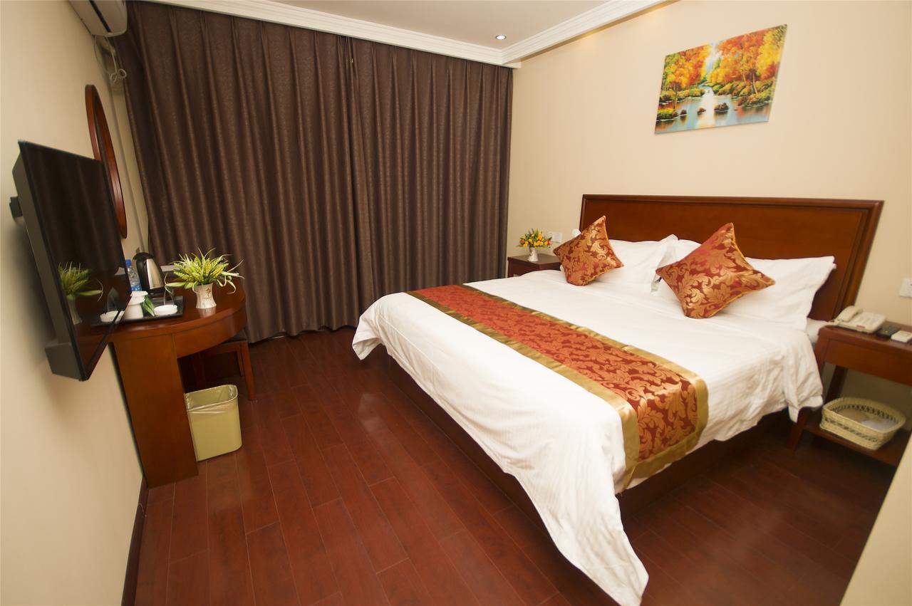 Greentree Inn Shanxi Yan An Luochuan Fuqian Street Express Hotel Eksteriør bilde