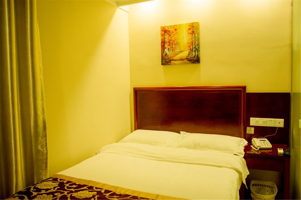 Greentree Inn Shanxi Yan An Luochuan Fuqian Street Express Hotel Eksteriør bilde