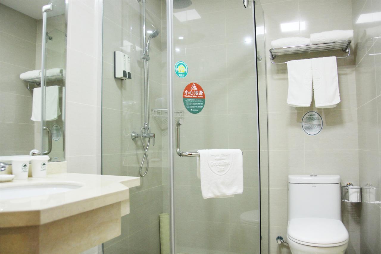 Greentree Inn Shanxi Yan An Luochuan Fuqian Street Express Hotel Eksteriør bilde