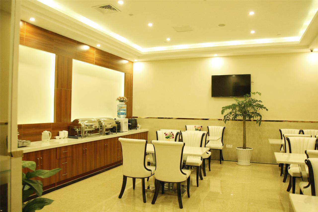 Greentree Inn Shanxi Yan An Luochuan Fuqian Street Express Hotel Eksteriør bilde