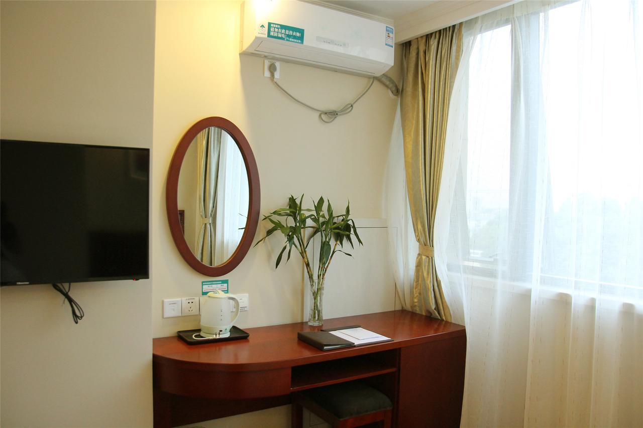 Greentree Inn Shanxi Yan An Luochuan Fuqian Street Express Hotel Eksteriør bilde