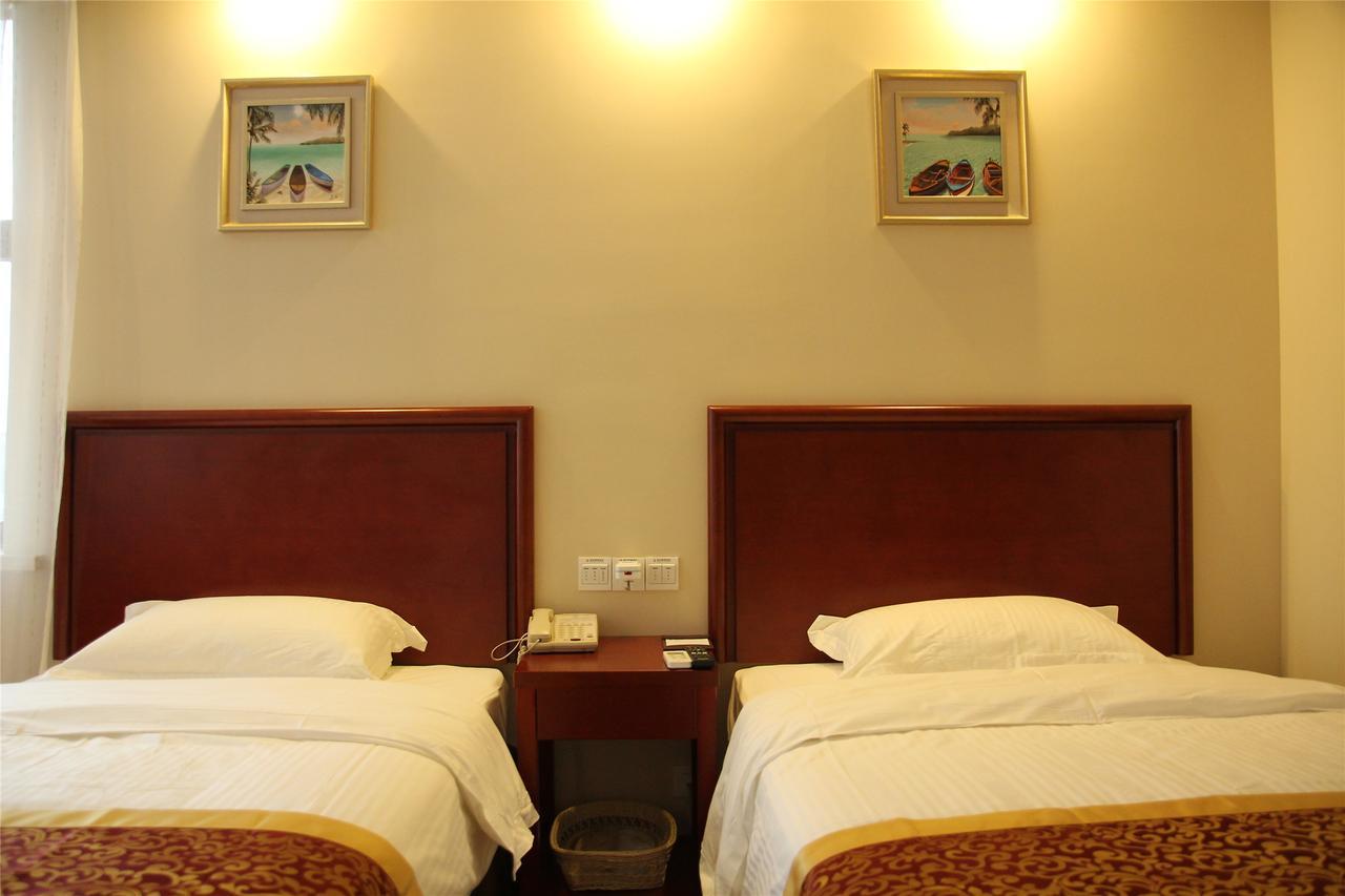 Greentree Inn Shanxi Yan An Luochuan Fuqian Street Express Hotel Eksteriør bilde