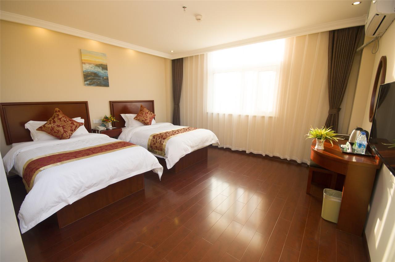 Greentree Inn Shanxi Yan An Luochuan Fuqian Street Express Hotel Eksteriør bilde